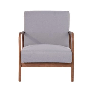 Atpūtas krēsls Mid Century Wood ar rokām